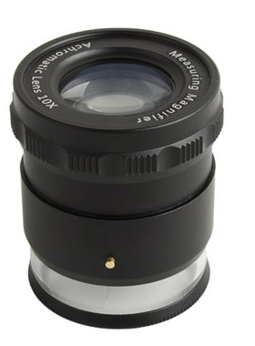 7XEA 8 LED 10X Illuminated Adjustable Cylinder Loupe Magnifi