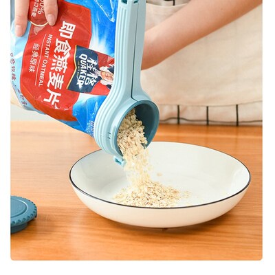 Reuseable Bag Clip Snack Fresh Food Storage Sealing Kitchen