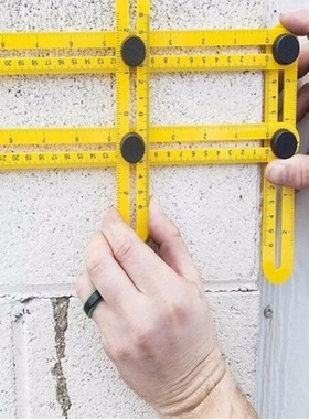 MulTi-Angle RuleR TeMplATe Tool MeAsuRes All Angles FoRMs Fo
