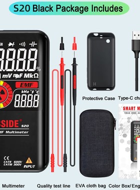 Digital Multimeter S10 S11 S20 Profesional multimetro Smart
