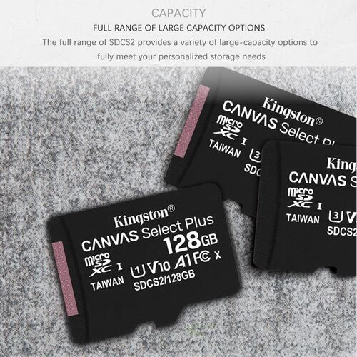 Canvas Select Plus microSD Card Class10 carte sd memoria 128