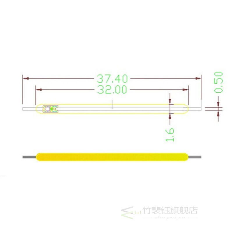 Filat Bulb Candle Light Source Lighting COB 5Pcs/Set LED Ind
