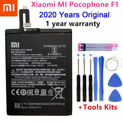 Original Replacet Battery BM4E  Xiaomi MI Pocophone F1 batte