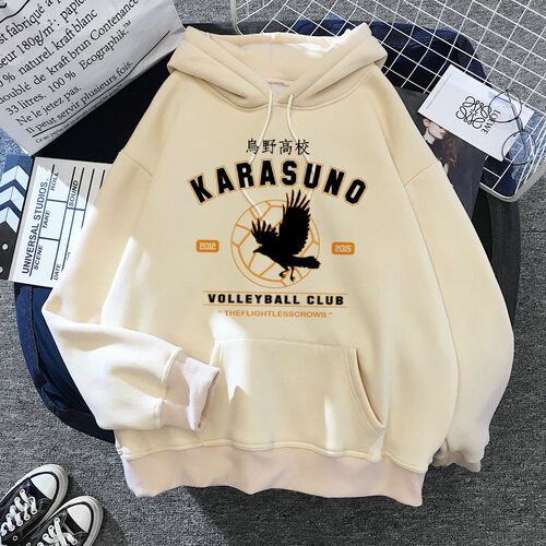 Hot Cartoon Haikyuu Hoodies Men Funny Japanese Anime Streetw