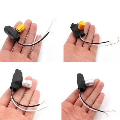 2 Way 220V 1A/3A Gold/Silver Tone Table Lamp Full Range Dimm