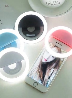 Selfie Lights Portable Selfie LED Dimmable Ring Light Mobile