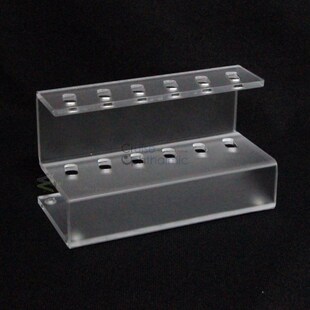 RRSH-6A Optometry Flippers Rack Set 6 Holes Matting Acrylic