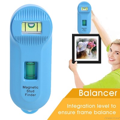 Magnetic Wall Stud Finder & Level for Nails, Screws, Fastene