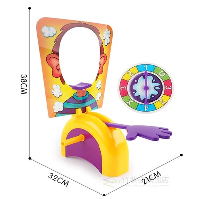 Shocker toy Cake Cream Pie In The Face Family Party Fun Gam