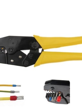 Ratcheting Terminals Crimp Pliers Cable Cutters Network Tool
