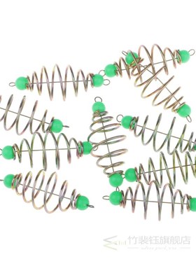 10pcs Spring / Coil Inline Anglers, Bait Carp Fishing Tackle