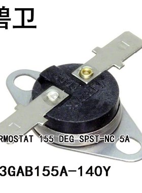 053GAB155A-140Y THERMOSTAT 155 DEG SPST-NC 5A
