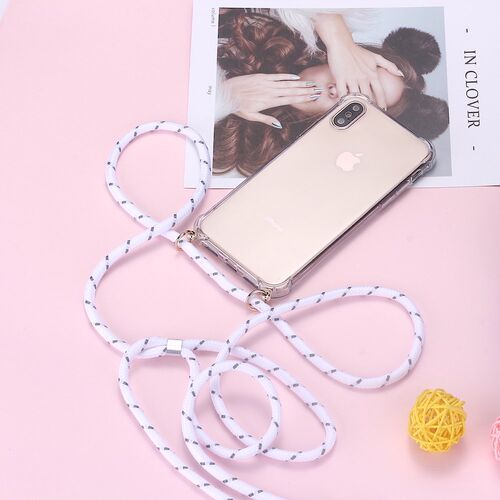 Strap Cord Chain Lanyard Phone Case for iPhone XS X Necklace