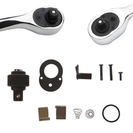 X7YF 1/4'' 3/8'' 1/2'' 72 Teeth Ratchet Socket Wrench Repair