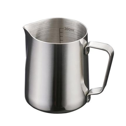 Stainless Steel Inner Scale Pull Flower Coffee Cup Professio