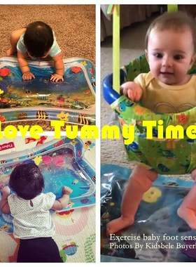 Baby Water Play Mat Tummy Time   Newborns Playmat PVC Toddle