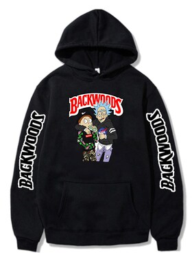 Sweatshirt Men Backwoods Printed Pullover Hoodie Hipster Str