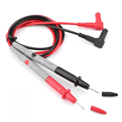 2 Pcs Tester Lead Probe Digital Multimeter Needle Tip Cable