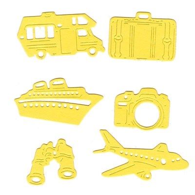 Holidays Travel Metal Cutting Dies Stencil DIY Scrapbookin