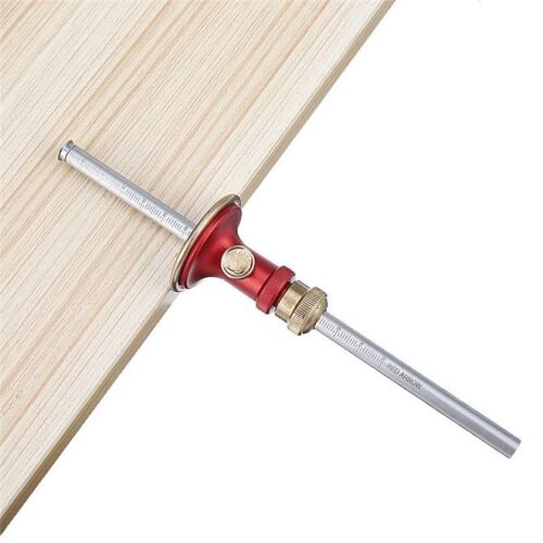 1Pcs Aluminum Alloy Marking Gauge Woodworking Scriber Markin