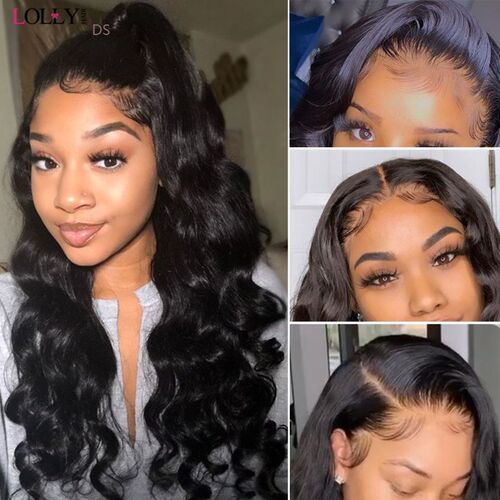 Loose Wave Wig Lace Front Human Hair Wigs Brazilian Human H
