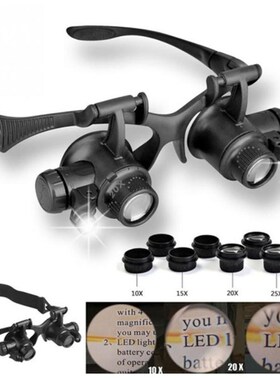 10-25X Mighty Jeweler Watchmaker Magnifying Glasses Magnifyi