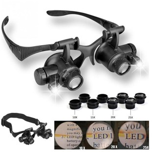 10-25X Mighty Jeweler Watchmaker Magnifying Glasses Magnifyi
