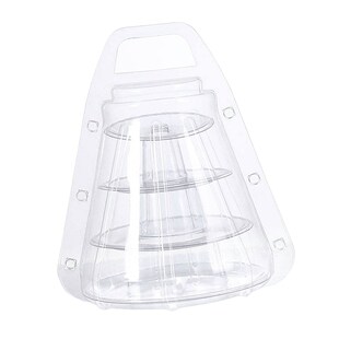 4 Tier Clear Macaron French Macaroons Tower Cake Cupacake St