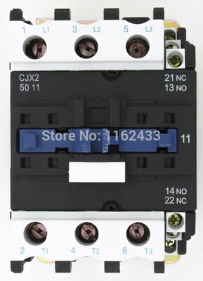 CJX2-5011 50A 3P NO + NC AC contactor CJX2-50 LC1-D50 series