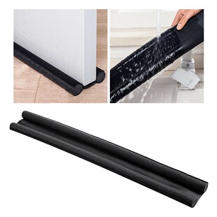 Twin Door Draft Stopper Weather Stripping Noise Blocker Wind