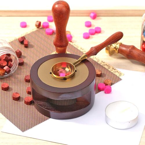 Retro Sealing Wax Furnace Stove Pot for Wax Sealing Decorati