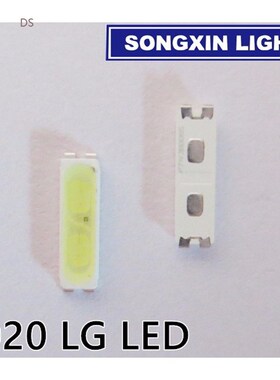 100pcs FOR LG Innotek LED LED Backlight 0.5W 7020 3V Cool wh