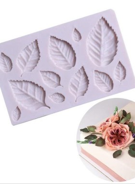 Leaves Sugarcraft 1 piece Leaf Silicone mold Fondant Mold Ca