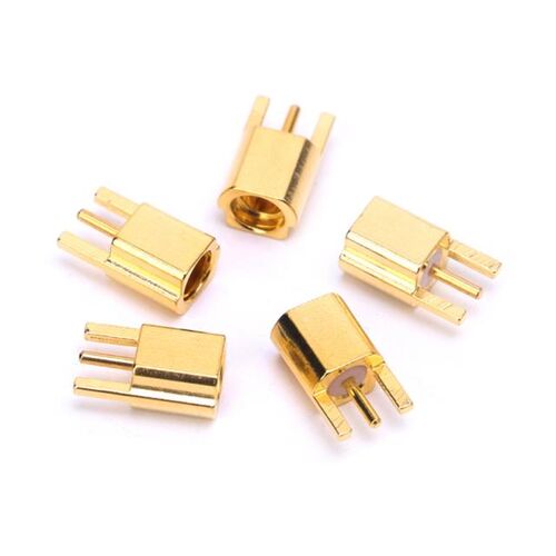 MMCX Female Jack Connector PCB Mount With Solder Straight Go