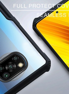 For Xiaomi Poco X3 NFC Case For Poco X3 NFC POCO X2 Transpar