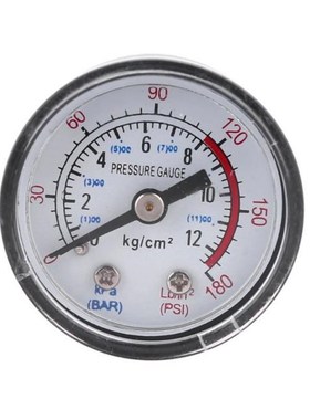 10 mm Pressure Regulator Switch Valve Gauge w Male/Female Co