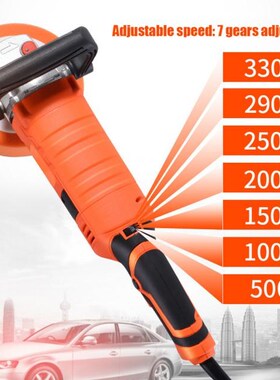1580W Polishing Machine  Electric Car Polisher Adjustable Sp