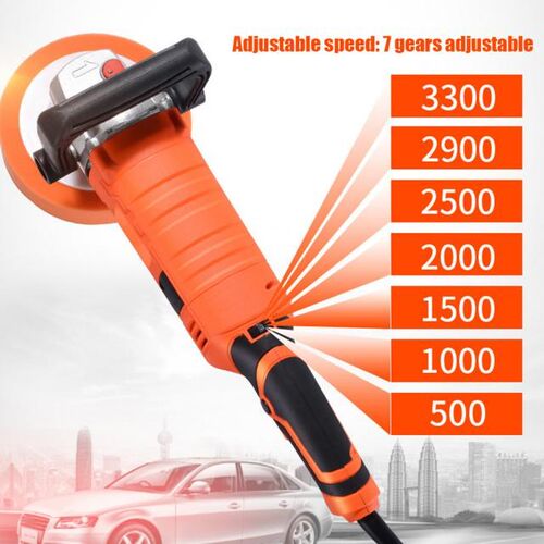 1580W Polishing Machine  Electric Car Polisher Adjustable Sp