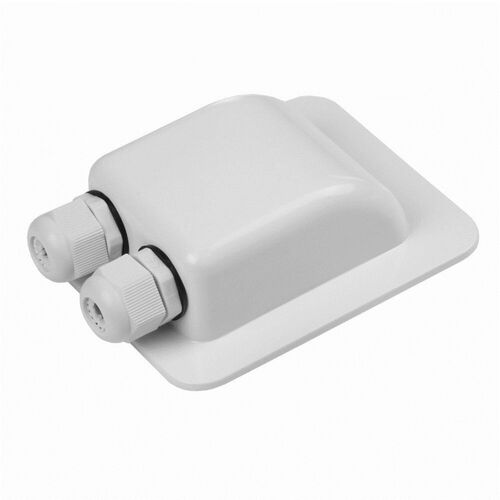Waterproof ABS Junction Box Double Cable Entry Gland For RV