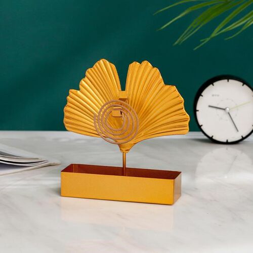 Mosquito Coil Holder Ginkgo Leaf Insect Repellent Incense Ra