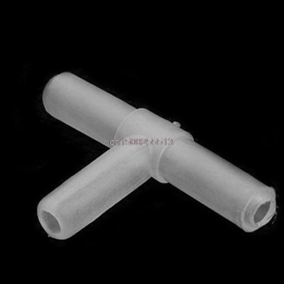 5PCS Plastic T Shape 3-Way Aquarium Air Pump Line Tubing Hos