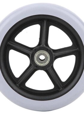Rubber wheels for office chairs 6 Inch Wheelchair Front Whee