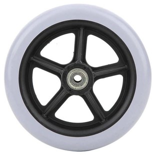 Rubber wheels for office chairs 6 Inch Wheelchair Front Whee