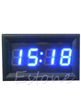 12V/24V Car Motorcycle Accessory Dashboard Digital Clock LED