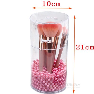 Acrylic Makeup Brush Box Makeup Organizer Cosmetic Holder Li