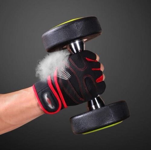 men weight lifting gym gloves training fitness wrist wrap