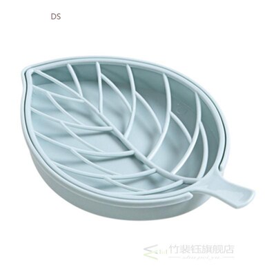 SKTN Leaf Shape Soap Holder Non Slip Soap Stand Case Box Toi