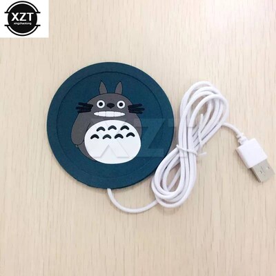 USB Warmer Gadget Cartoon Silicone thin Cup-Pad Coffee Tea D