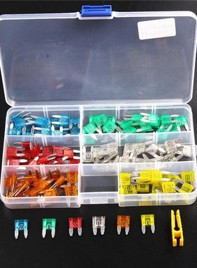 120Pcs Profile Mini Small Size Blade Car Fuse Assortment Set