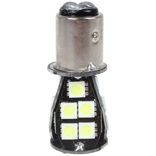 YAM White CANBUS 1157 BAY15D 21 LED 5050 SMD P21/5W Brake Ta